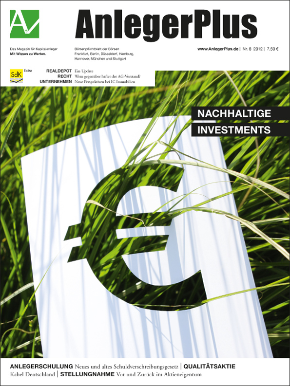 AnlegerPlus 8/2012